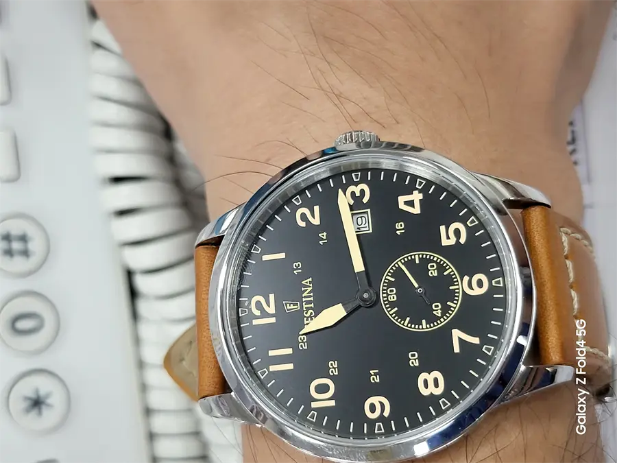 Khách hàng review Đồng hồ FESTINA 41.5 mm Nam F20347/6 1