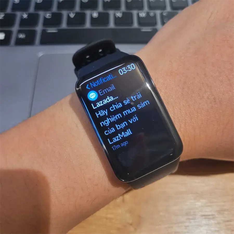 Khách hàng review Vòng đeo tay thông minh Mi Band 7 Pro 6