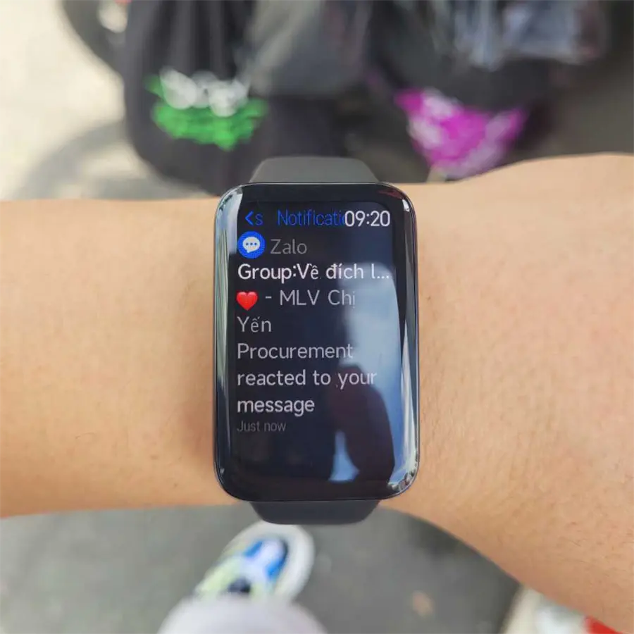 Khách hàng review Vòng đeo tay thông minh Mi Band 7 Pro 7