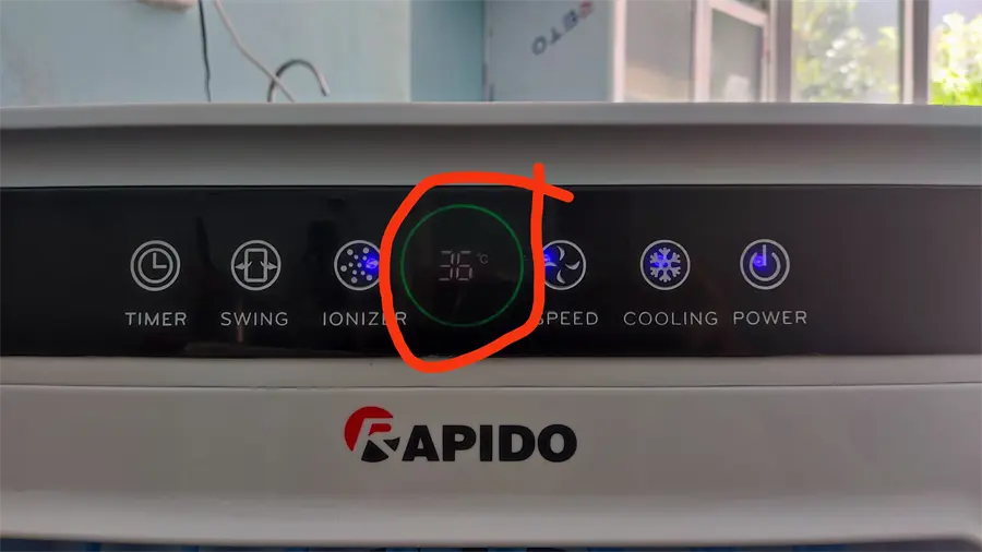 Khách hàng review Quạt điều hòa Rapido 6000D 80W 19