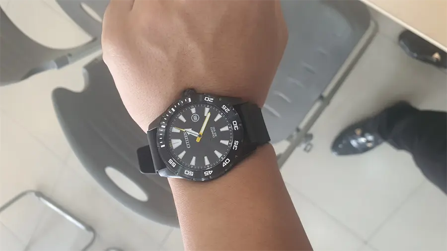 Khách hàng review Đồng hồ CITIZEN 42 mm Nam BI1045-13E 4