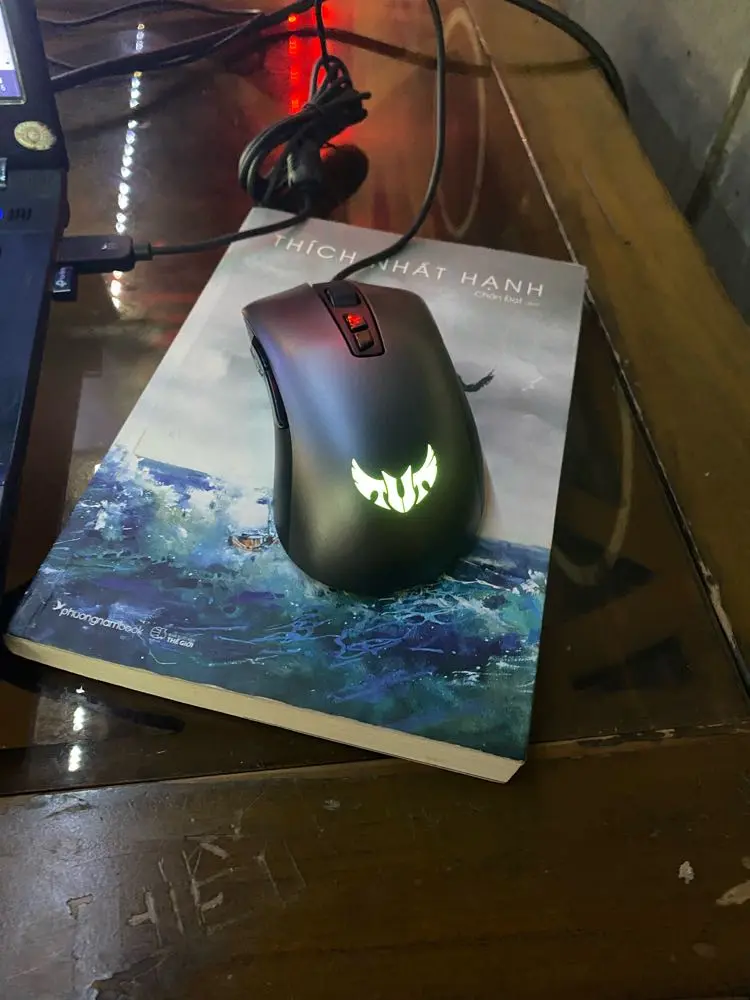 Khách hàng review Chuột Có dây Gaming Asus TUF M3 7