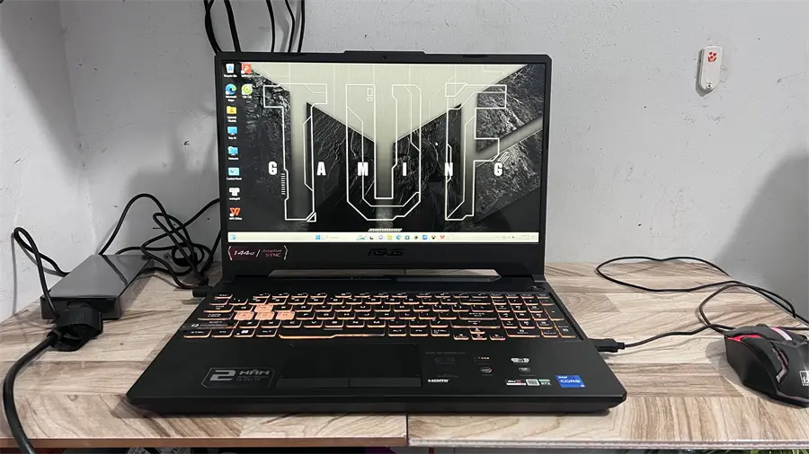 Khách hàng review Laptop Asus TUF Gaming F15 FX506HC i5 11400H/16GB/512GB/4GB RTX3050/144Hz/Win11 (HN949W) 10