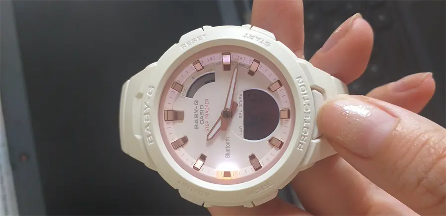Khách hàng review Đồng hồ BABY-G 41.4 mm Nữ BSA-B100CS-7ADR 2