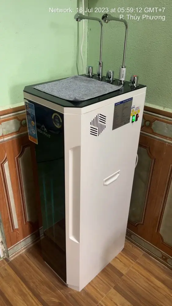 Khách hàng review Máy lọc nước RO nóng nguội lạnh Hydrogen Hòa Phát HWBS3A 1021 10 lõi 16