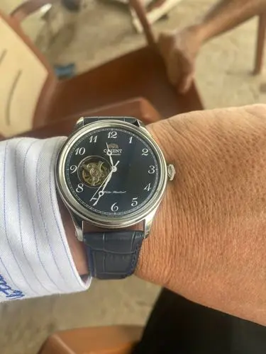 Khách hàng review Đồng hồ ORIENT Bambino 43 mm Nam RA-AG0015L10B 4