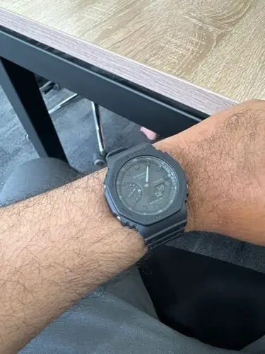 Khách hàng review Đồng hồ G-Shock 2100 45.4 mm Nam GA-2100-1A1DR 5