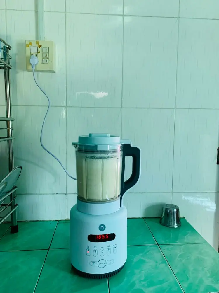Khách hàng review Máy làm sữa hạt Mishio MK316 1
