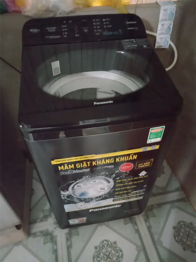 Khách hàng review Máy giặt Panasonic 10 Kg NA-F100A9BRV 29