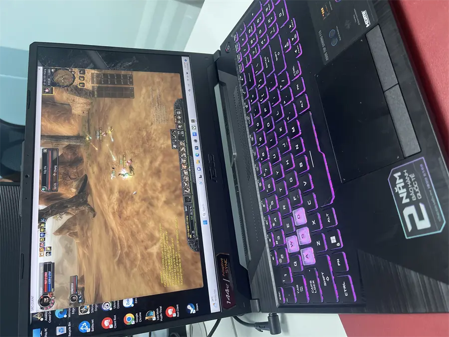 Khách hàng review Laptop Asus TUF Gaming F15 FX506HC i5 11400H/16GB/512GB/4GB RTX3050/144Hz/Win11 (HN949W) 6