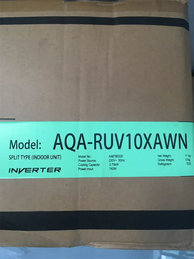Khách hàng review Máy lạnh Aqua Inverter 1 HP AQA-RUV10XAW 1