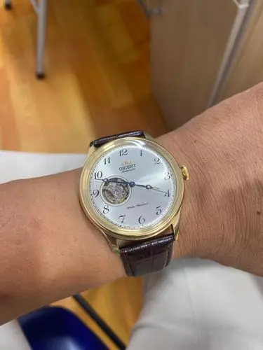 Khách hàng review Đồng hồ ORIENT Bambino 40.5 mm Nam RA-AG0013S10B 1