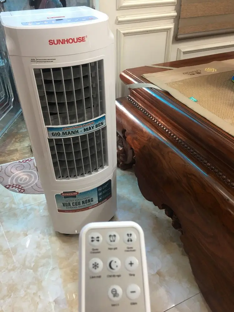 Khách hàng review Quạt điều hòa Sunhouse SHD7723 100W 3
