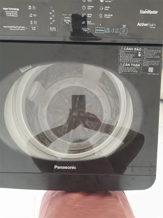 Khách hàng review Máy giặt Panasonic 10 Kg NA-F100A9BRV 24