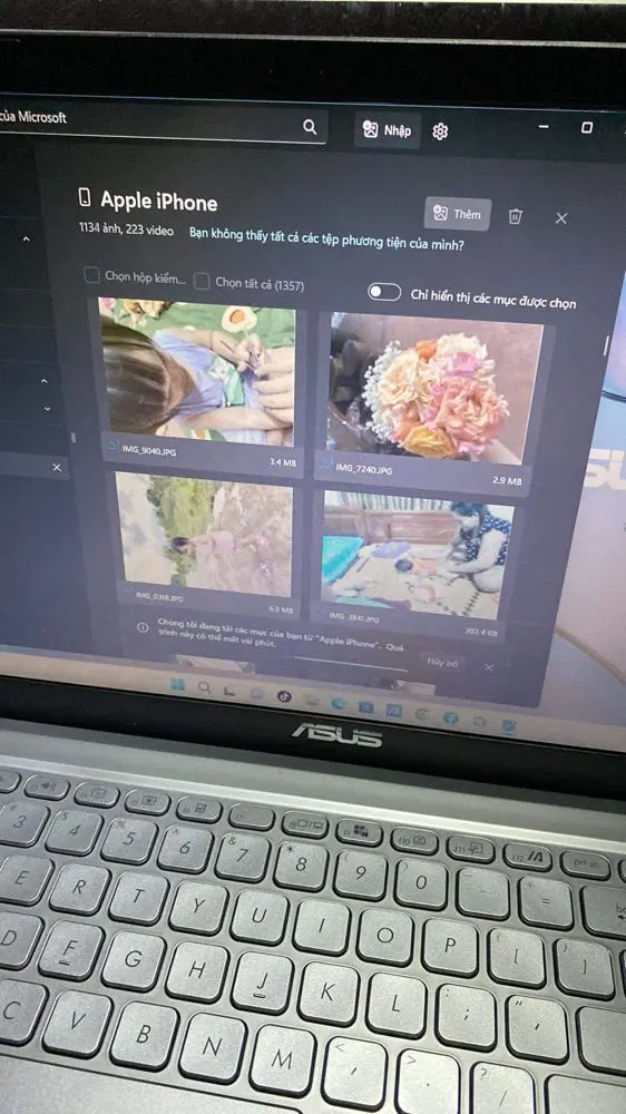 Khách hàng review Laptop Asus Vivobook X515EA i3 1115G4/8GB/512GB/Win11 (EJ3948W) 2
