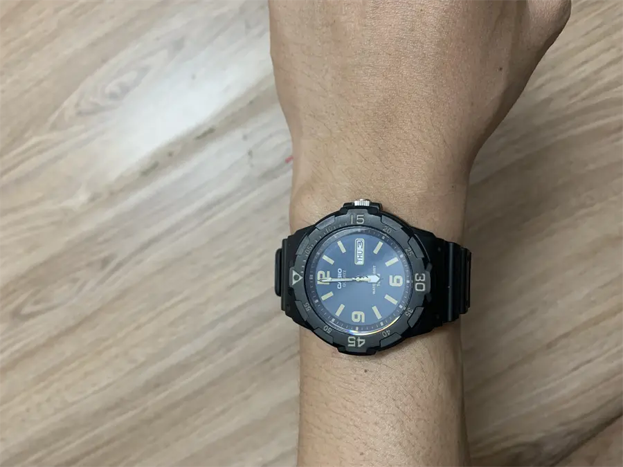 Khách hàng review Đồng hồ CASIO Timeless 43 mm Nam MRW-200H-2B3VDF 3