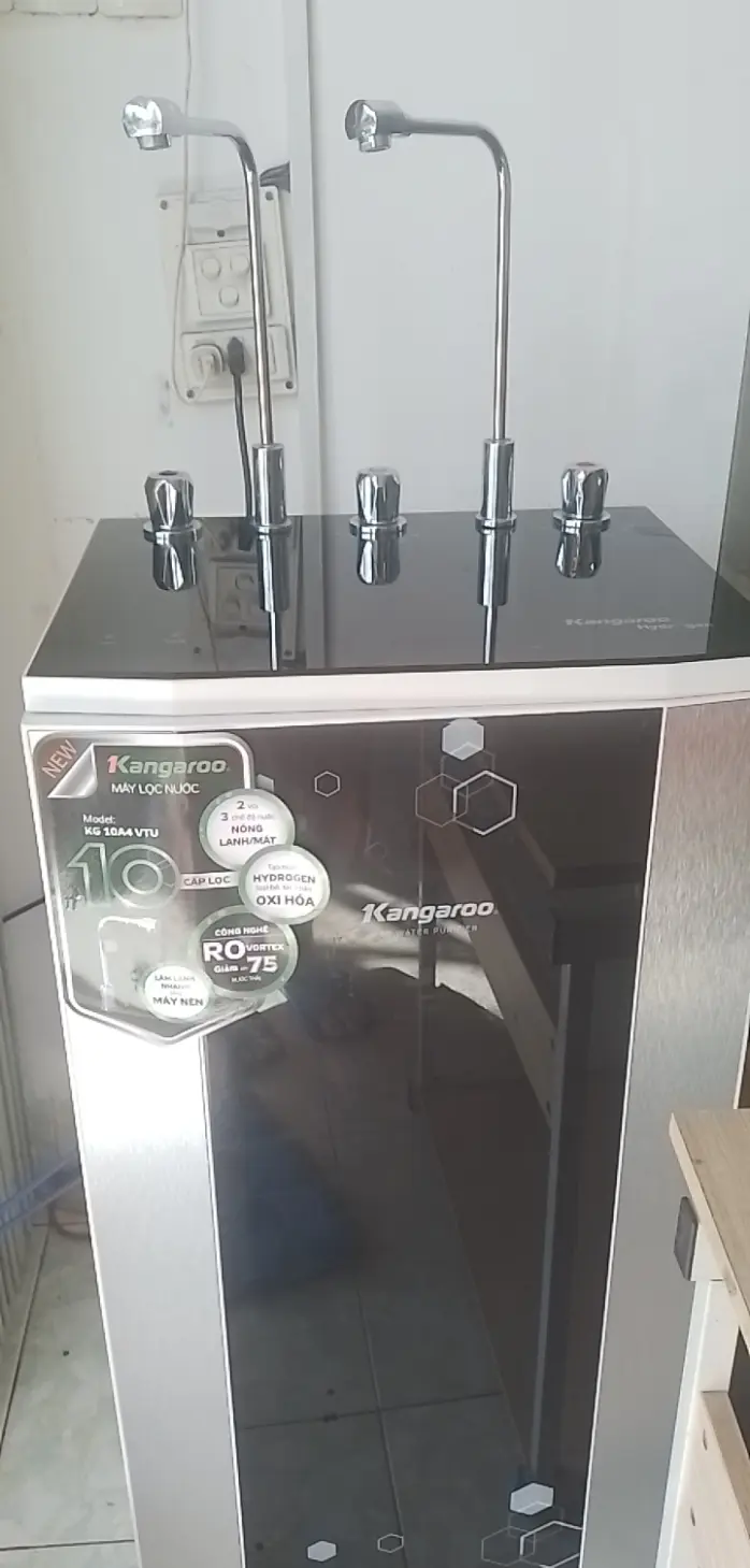 Khách hàng review Máy lọc nước RO nóng nguội lạnh Hydrogen Kangaroo KG10A4VTU 10 lõi 9