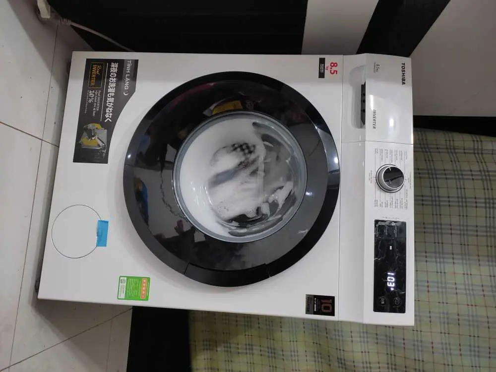 Khách hàng review Máy giặt Toshiba Inverter 8.5 Kg TW-BH95S2V WK 21