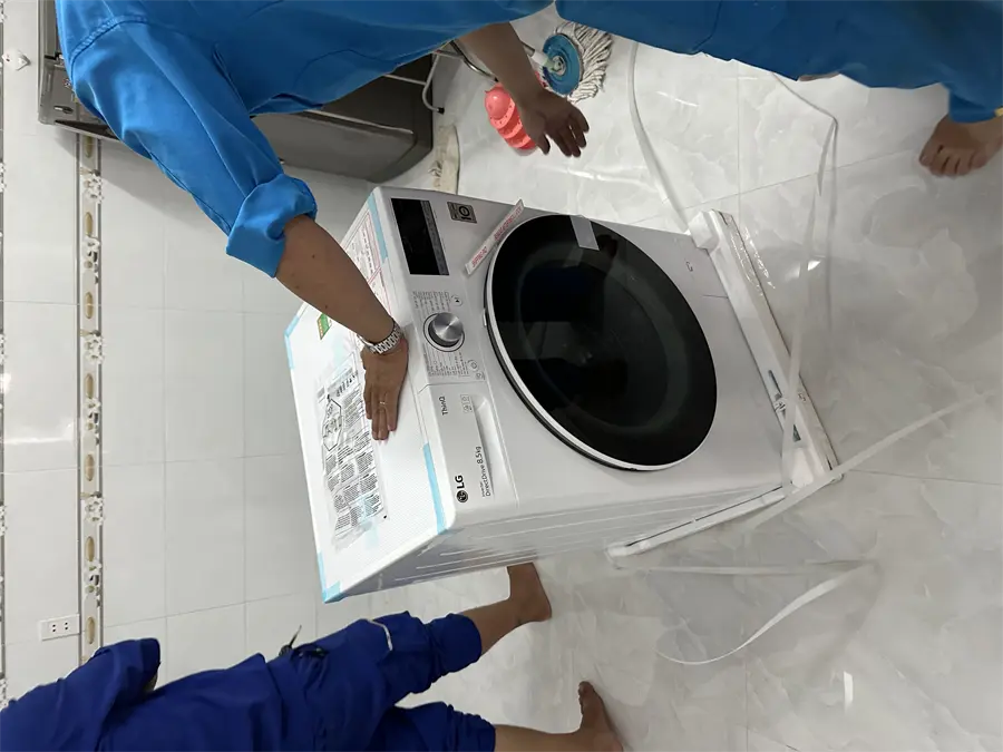 Khách hàng review Máy giặt LG AI DD Inverter 8.5 kg FV1408S4W 4