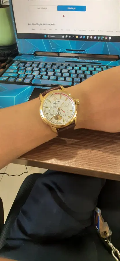 Khách hàng review Đồng hồ MVW Star 40 mm Nam MLA006-01N 2