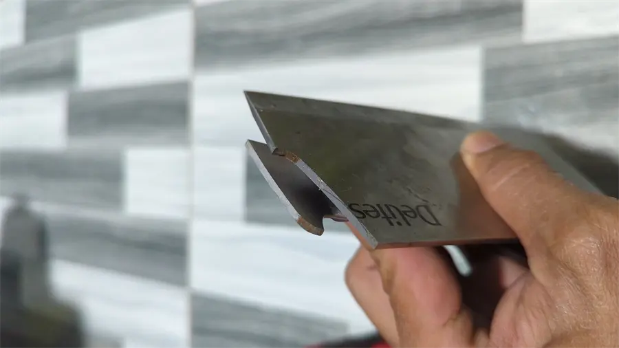 Khách hàng review Dao chặt inox Delites LK-2102 3