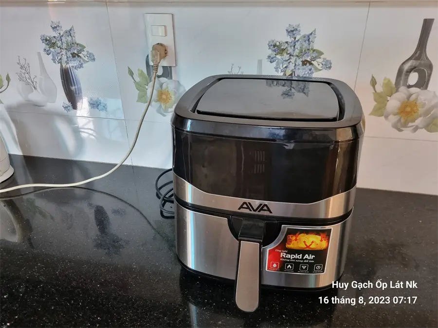 Khách hàng review Nồi chiên không dầu AVA 7.5 lít KDF-593D 8