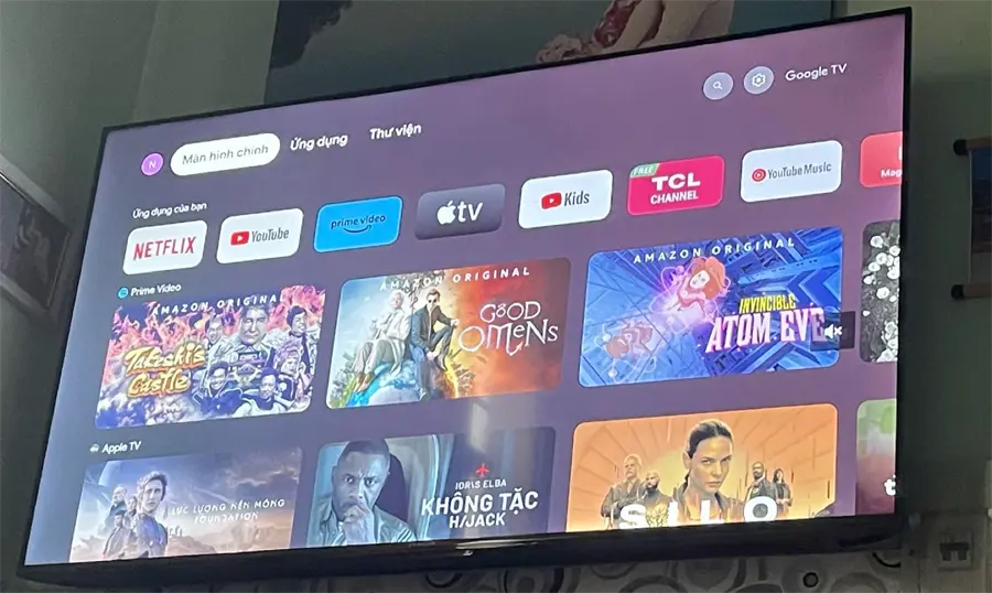 Khách hàng review Google Tivi iFFALCON 4K 55 inch 55U62 3