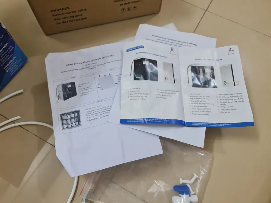 Khách hàng review Máy lọc nước điện giải ion kiềm ROBOT IonPrince 37X 3 tấm điện cực 2