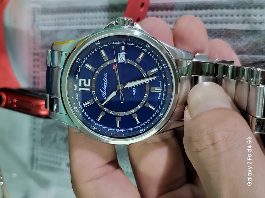 Khách hàng review Đồng hồ ADRIATICA 42 mm Nam A8325.5155Q 2