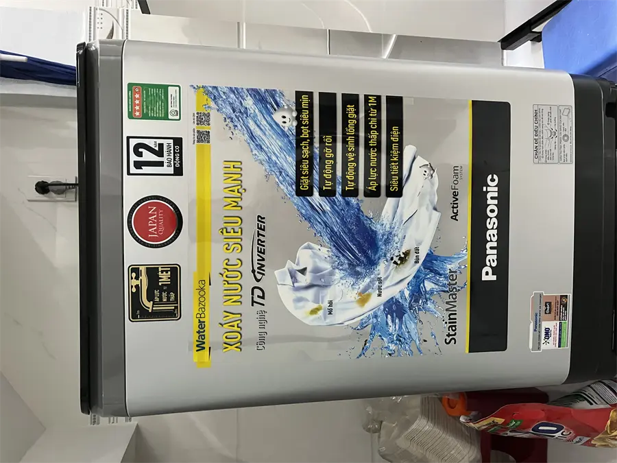 Khách hàng review Máy giặt Panasonic Inverter 9.5 kg NA-FD95X1LRV 20