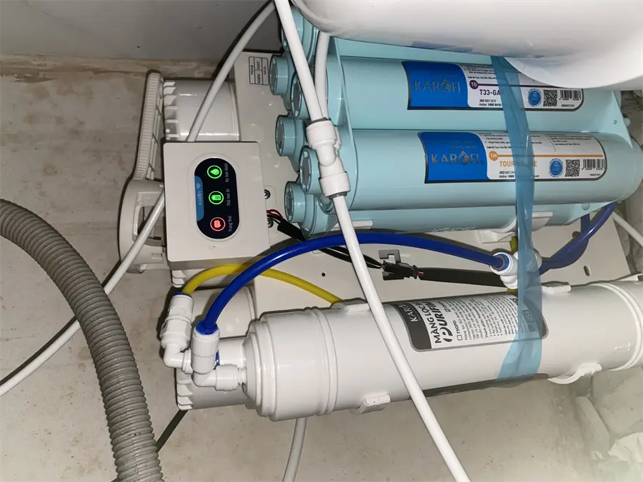 Khách hàng review Máy lọc nước RO Hydrogen Karofi KAQ-U95 10 lõi 5