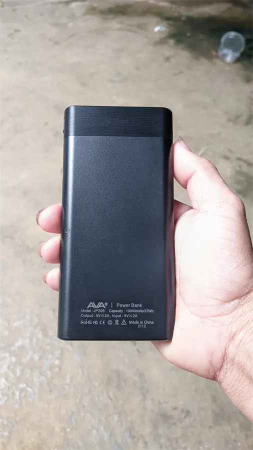 Khách hàng review Pin sạc dự phòng Polymer 10.000mAh 10W AVA  JP208 5