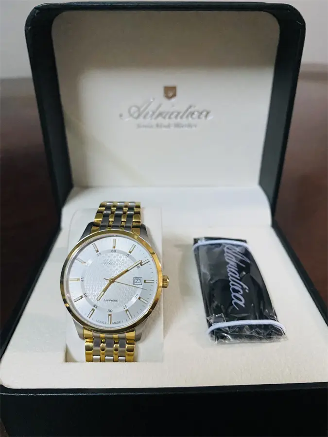 Khách hàng review Đồng hồ ADRIATICA 40 mm Nam A1256.2113Q 4