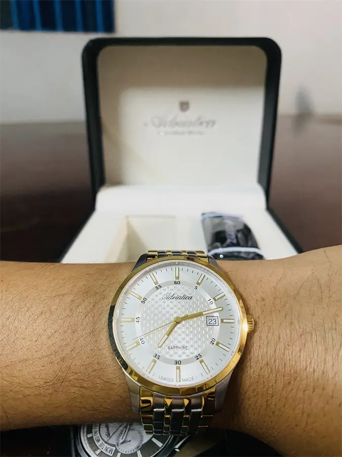 Khách hàng review Đồng hồ ADRIATICA 40 mm Nam A1256.2113Q 5