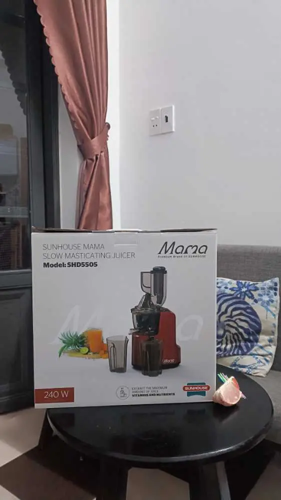 Khách hàng review Máy ép chậm Sunhouse Mama SHD5505 48