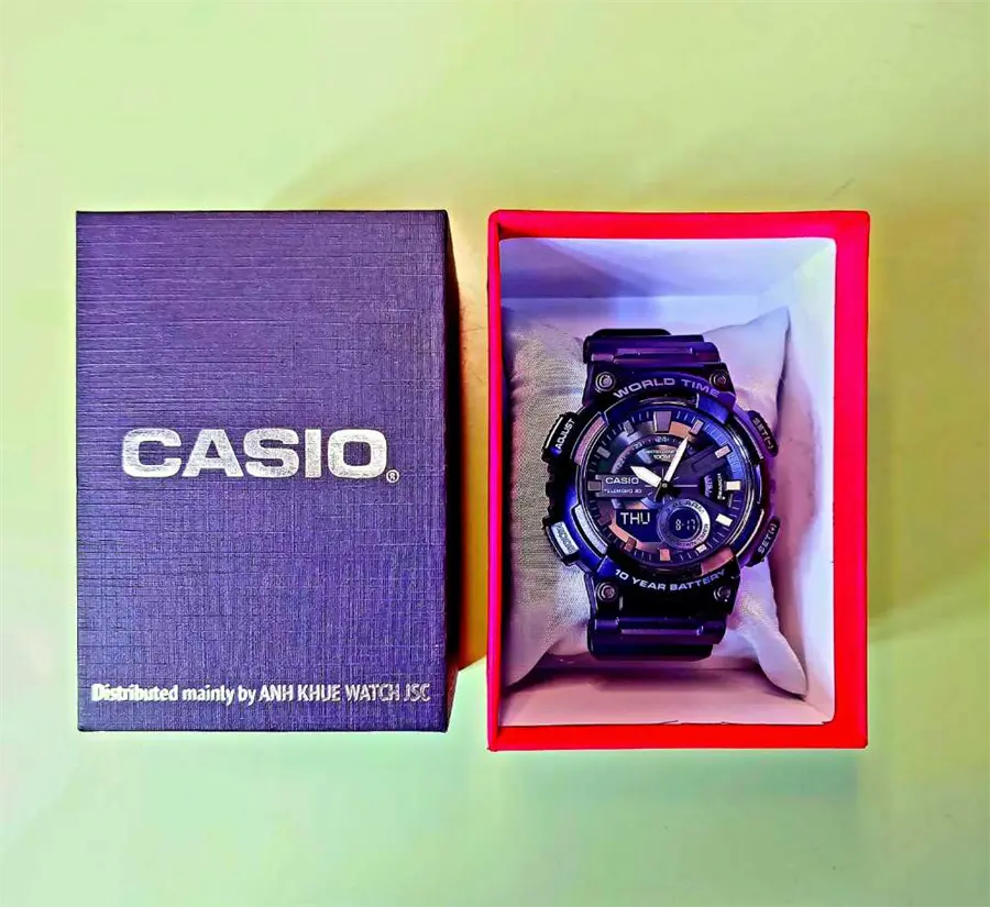 Khách hàng review Đồng hồ CASIO Timeless 45.5 mm Nam AEQ-110W-1BVDF 4