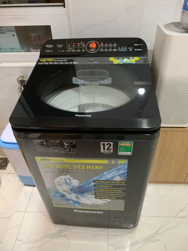 Khách hàng review Máy giặt Panasonic Inverter 10.5 Kg NA-FD10AR1BV 3