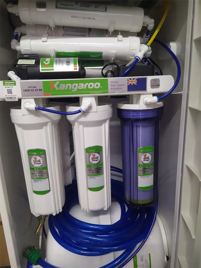 Khách hàng review Máy lọc nước RO Hydrogen Kangaroo KG10G5VTU 10 lõi 2