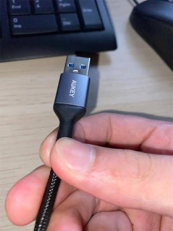 Khách hàng review Cáp Type-C 2m AUKEY CB-CD3 1