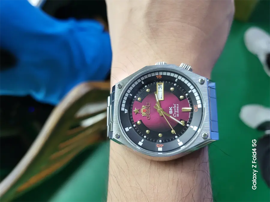 Khách hàng review Đồng hồ ORIENT SK 41.7 mm Nam RA-AA0B05R19B 6