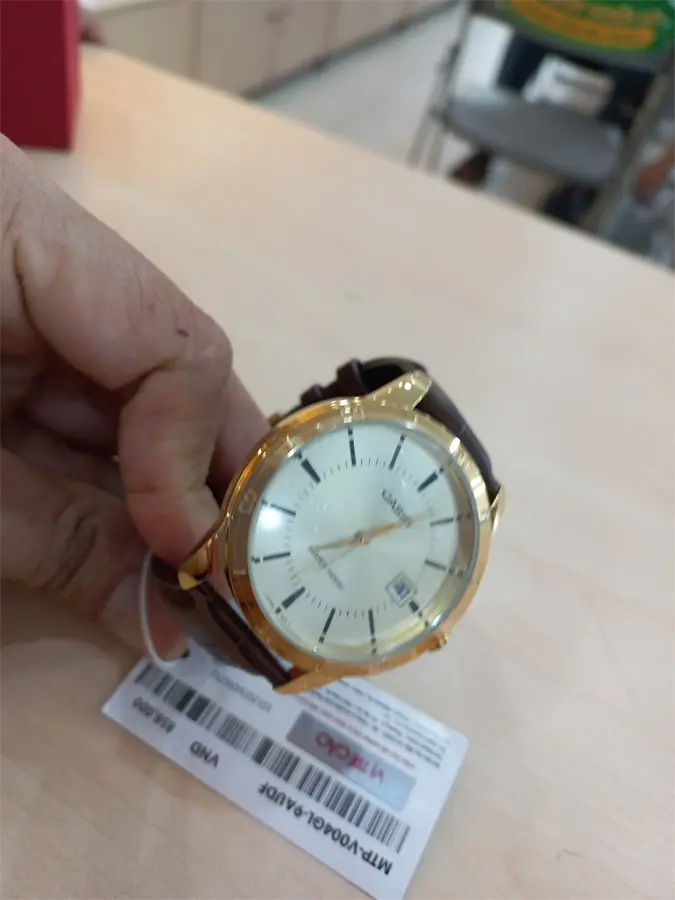 Khách hàng review Đồng hồ CASIO 41.5 mm Nam MTP-V004GL-9AUDF 4