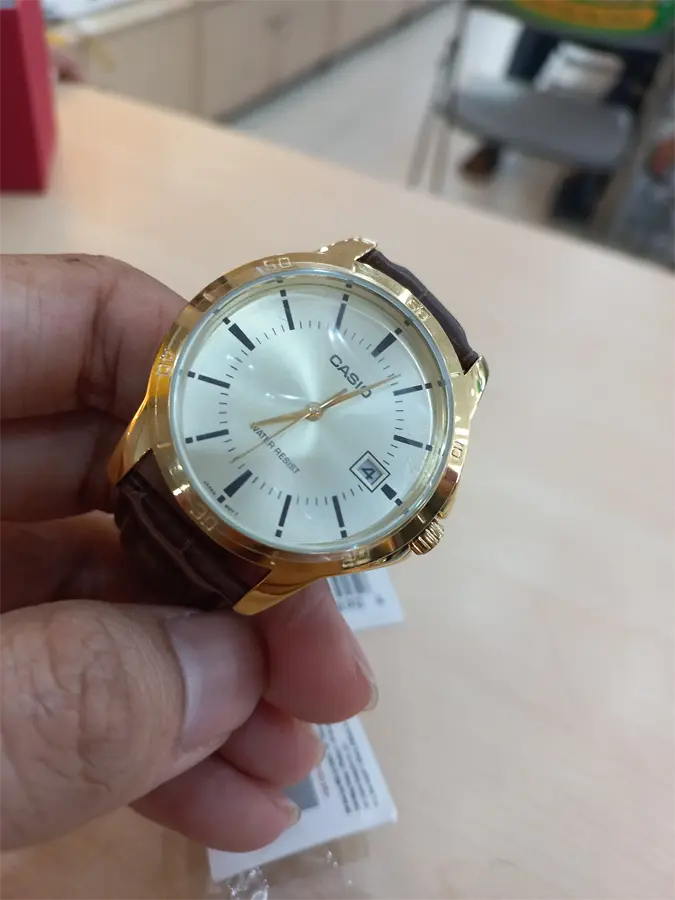 Khách hàng review Đồng hồ CASIO 41.5 mm Nam MTP-V004GL-9AUDF 3