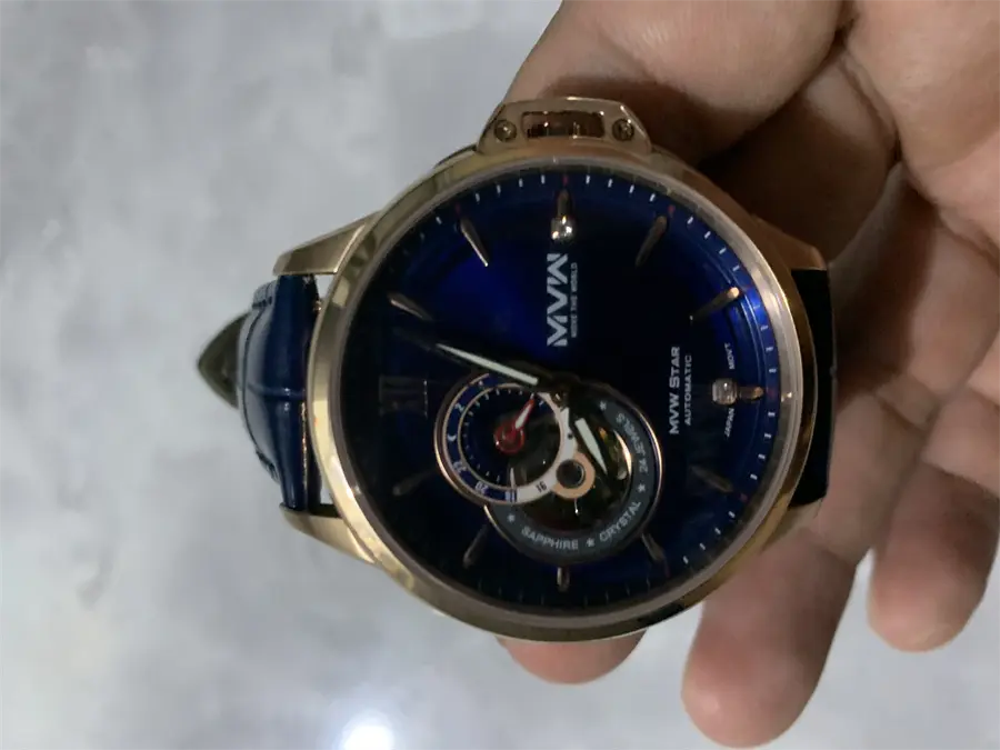 Khách hàng review Đồng hồ MVW Star 41 mm Nam MLA004-01N 3
