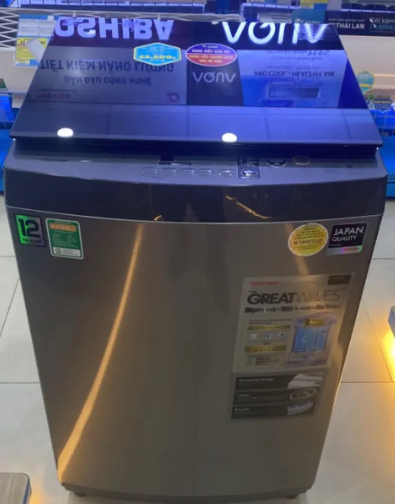 Khách hàng review Máy giặt Toshiba Inverter 12 kg AW-DUK1300KV(SG) 3