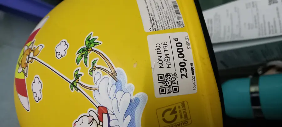 Khách hàng review Mũ trẻ em 1/2 size S Asia MT-103KS vàng 2