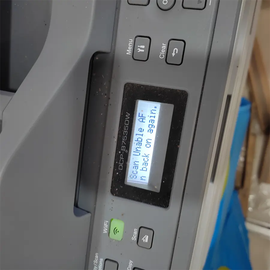 Khách hàng review Máy in laser trắng đen đa năng Brother DCP-B7535DW Wifi 2