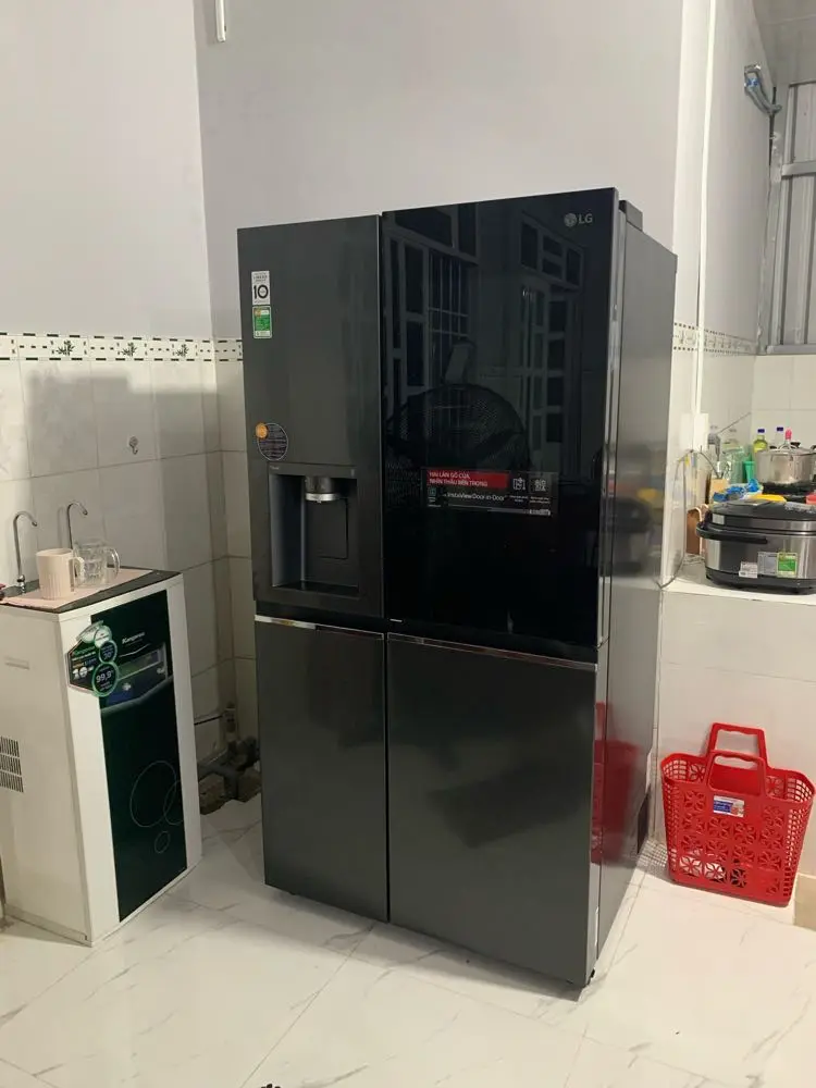 Khách hàng review Tủ lạnh LG Inverter 635 Lít Side By Side InstaView Door-in-Door GR-X257MC 1