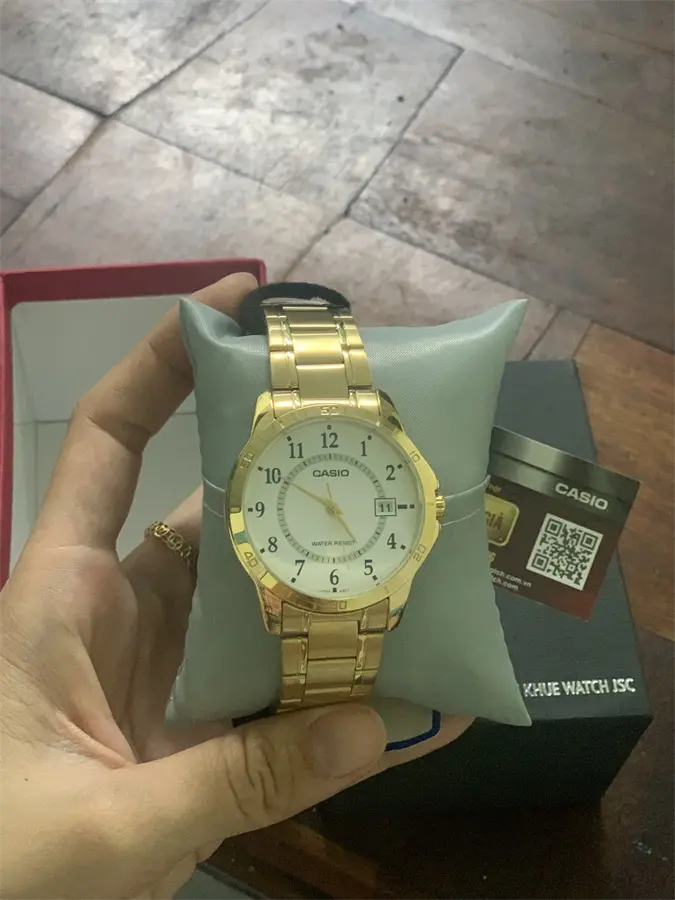 Khách hàng review Đồng hồ Casio Timeless 41.5 mm Nam MTP-V004G-7BUDF 3