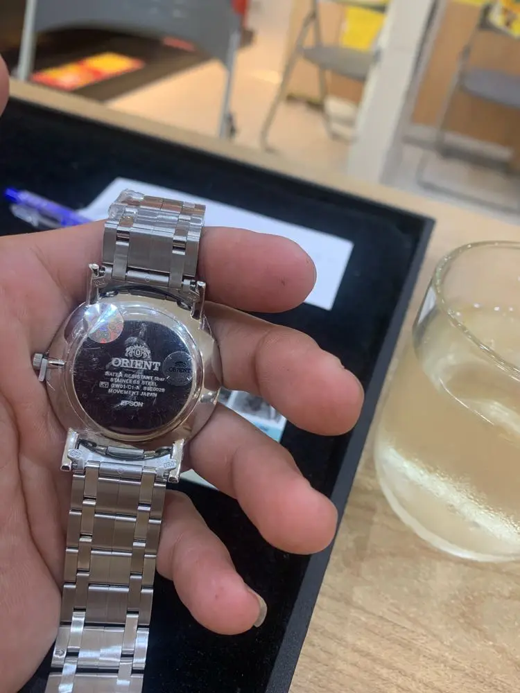 Khách hàng review Đồng hồ ORIENT 38 mm Nam FGW01006W0 3
