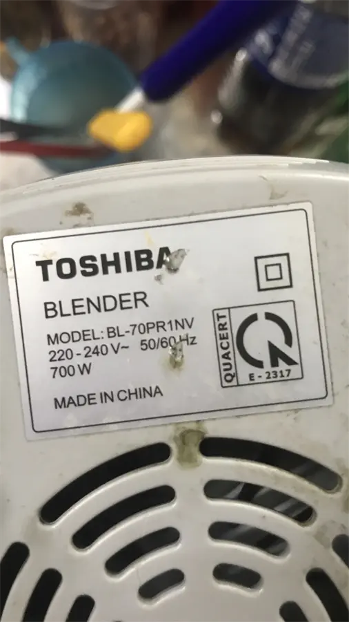 Khách hàng review Máy xay sinh tố đa năng Toshiba BL-70PR1NV 2